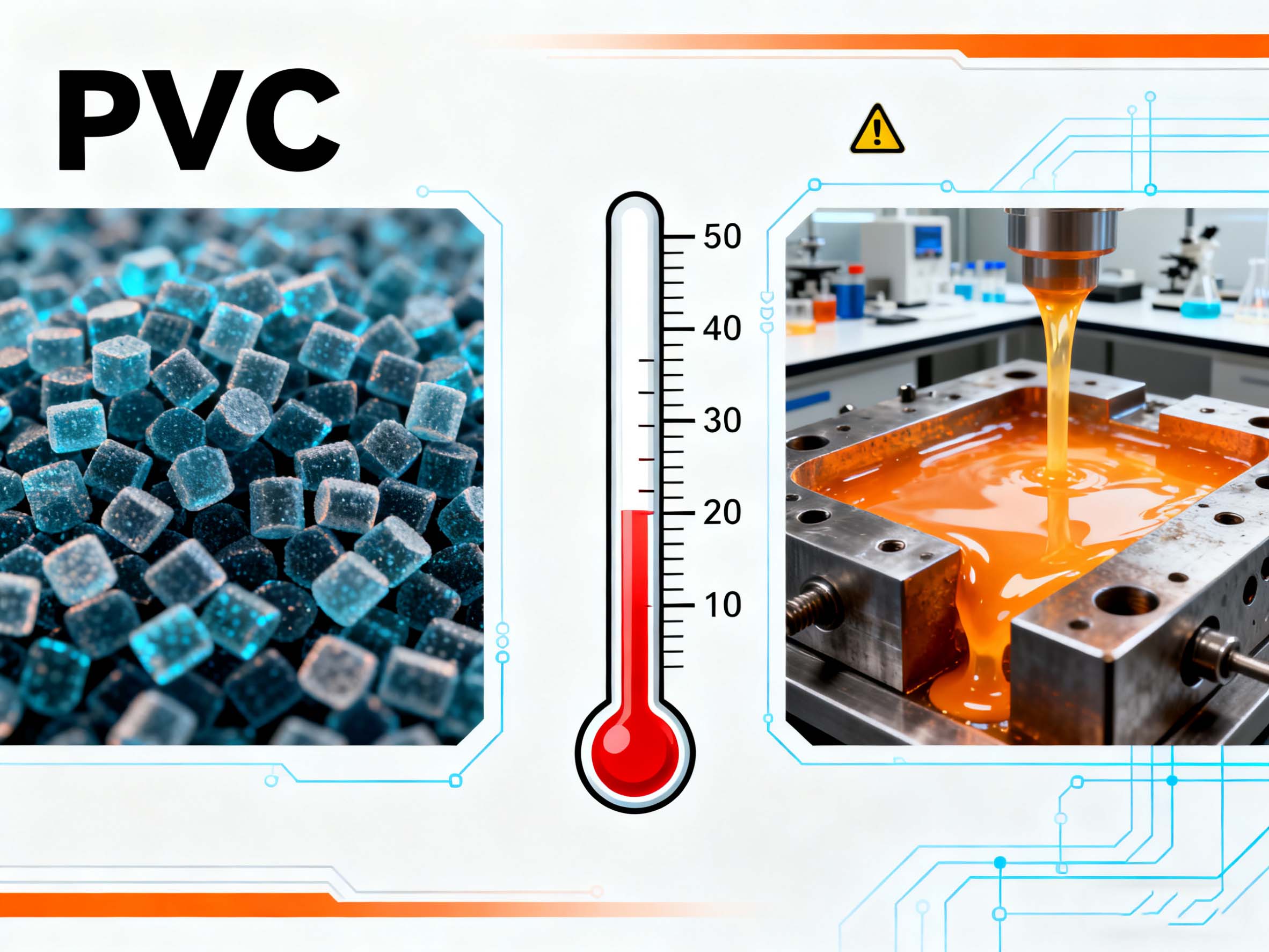 Температура плавления ПВХ: свойства, поведение и роль при литье под давлением