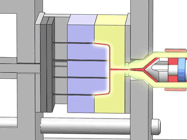 Охлаждение на стадии формования инъекции